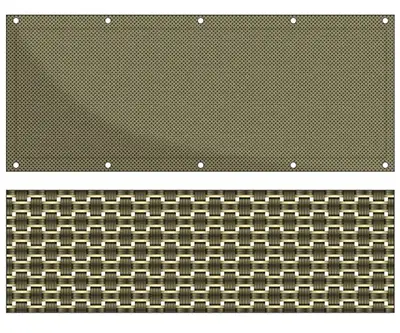 Markise Ma&szlig;anfertigung Balkontuch Noble Screen 27-300
