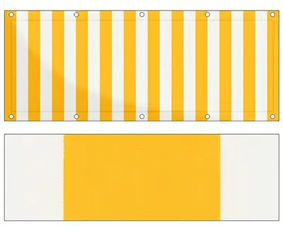 Markise Ma&szlig;anfertigung Balkontuch Irisun Rigati G015