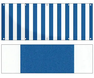 Markise Ma&szlig;anfertigung Balkontuch Irisun Rigati G359