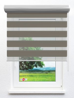 Simply Doppelrollo Seisia 09.63d Fensteransicht